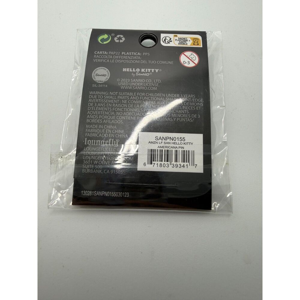 Loungefly Hello Kitty Enamel Pin